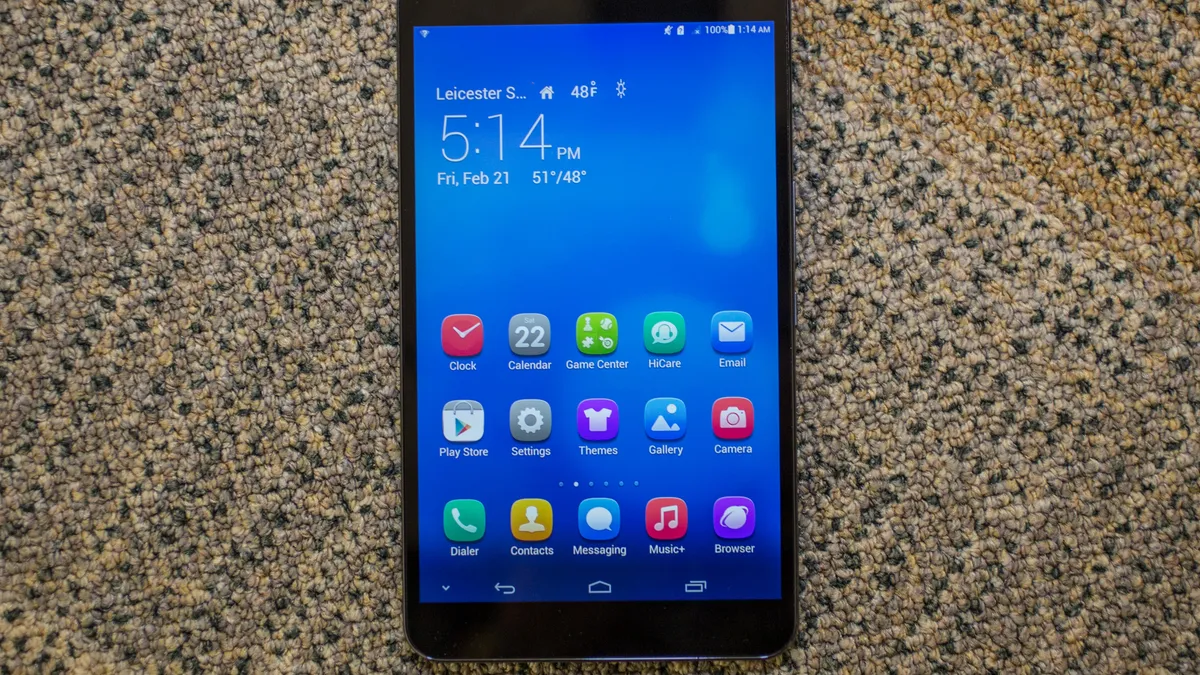 Huawei MediaPad X1 specifications