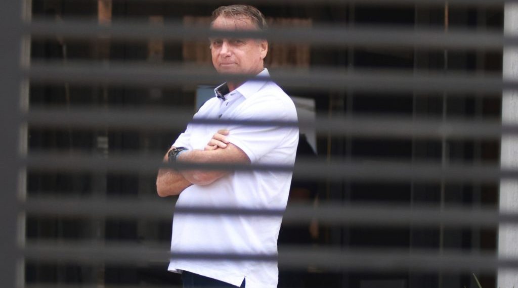 Jair Bolsonaro Blames Paranoia for Damaging Ankle Monitor Amid Detention