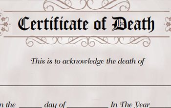 Death and Obtain a Death Certificate in Gambia
