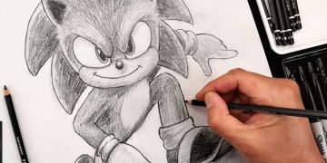 How To Draw Sonic The Hedgehog
