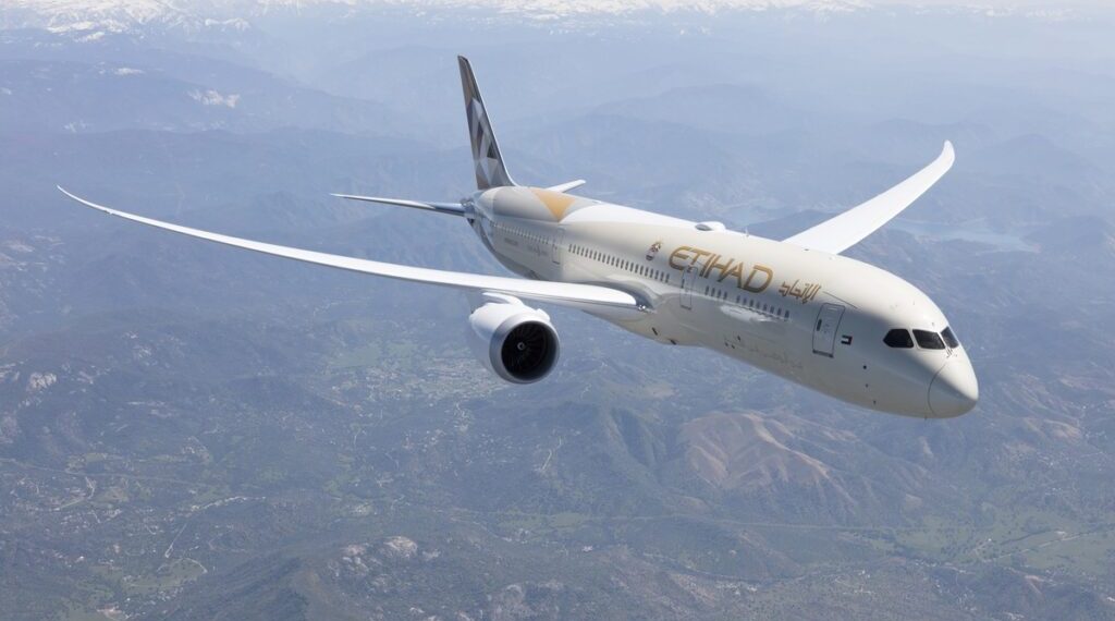 Etihad Airways Boeing 787-9 Dreamliner