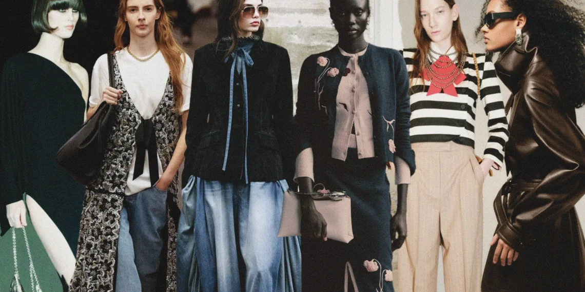 Pre-Fall 2026 Trends: Exposed Shoulders and Wide Pants