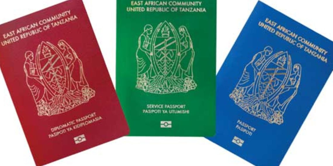 East African Passport Tanzania